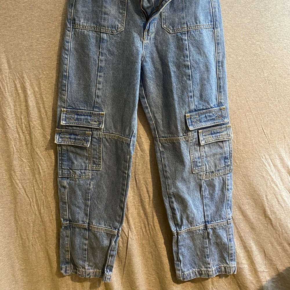 Princess Polly straight leg baggy jeans